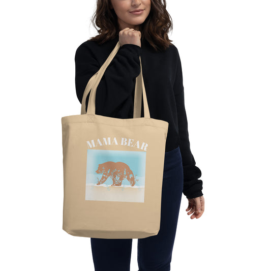 Mama Bear Organic Eco Tote Bag